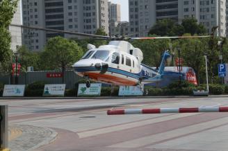 直升机来了！盐城市一院急救全市首位直升机转运患者